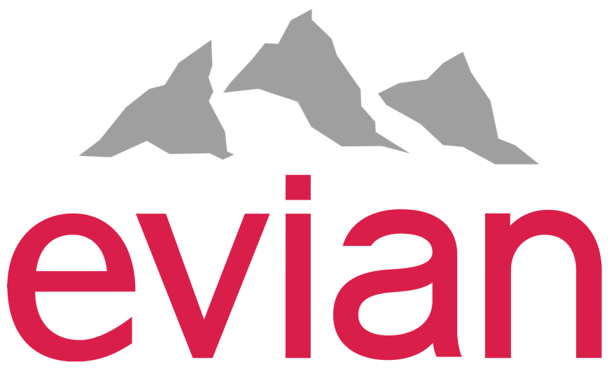 Logo of Evian