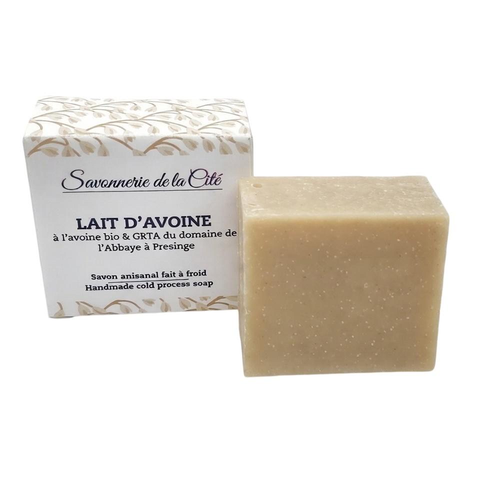 Image of Savonnerie de la Cité Savon artisanal Lait d'Avoine 55g