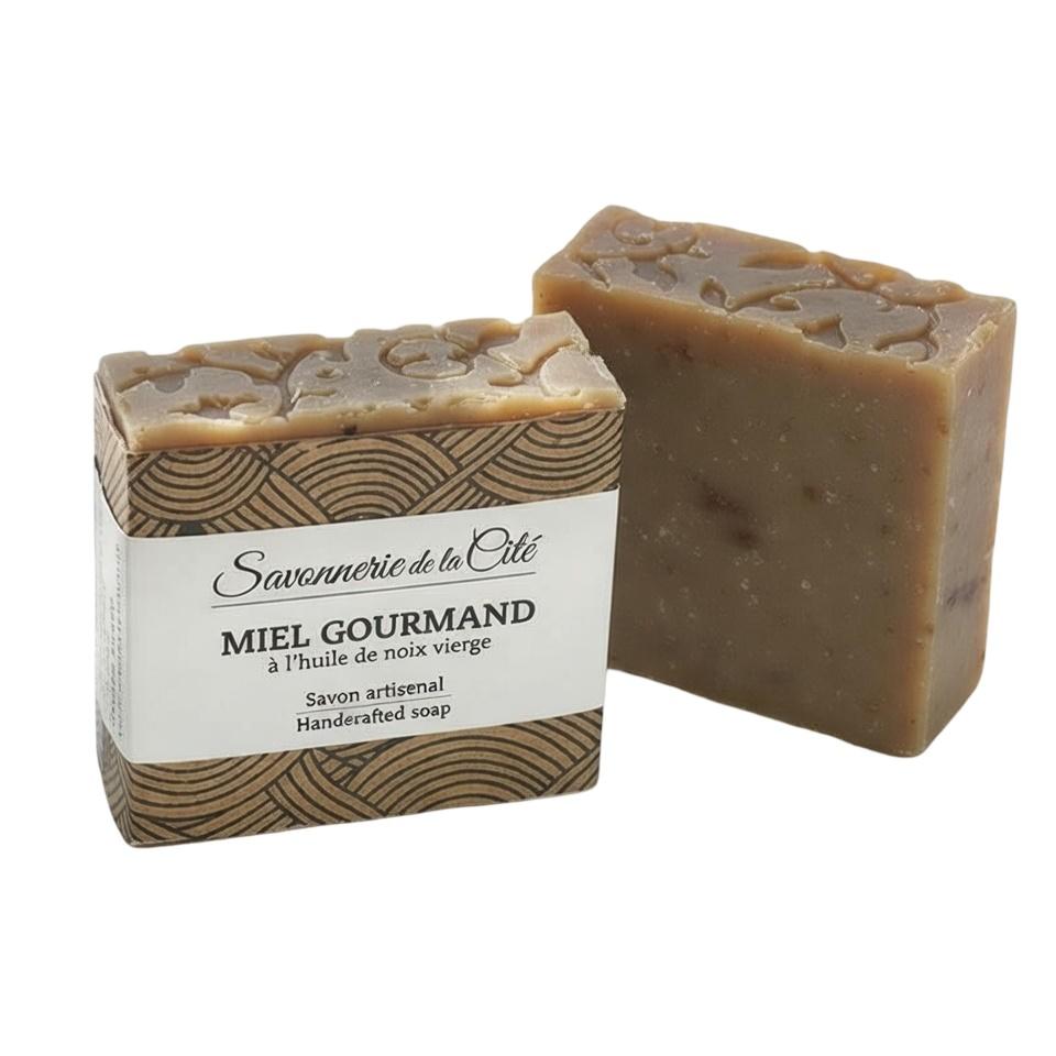 Image of Savonnerie de la Cité Savon artisanal Miel Gourmand